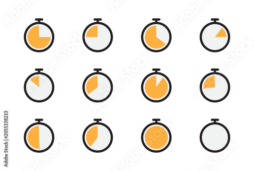 Stopwatch Icon Pack
