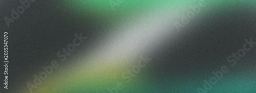 Abstract grainy texture background with a diagonal light gradient transition from dark to bright green and yellow