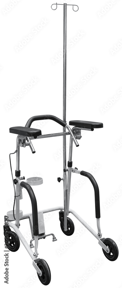 Naklejka premium Folding rollator walker