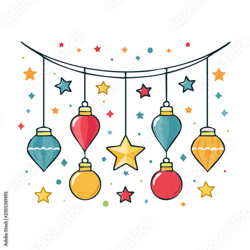 Cartoon hanging ornaments decoration