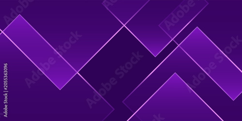 Foto Modern abstract light shiny background, Polygon elegant purple background design