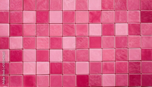Pink Tile Wall Texture Background Colored Mosaic Tiles Minimalist