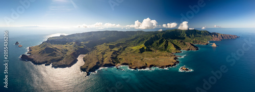 Quadro su tela magnifique vue panoramique de UAHUKA en haute et basse altitude et par très beau