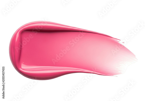Pink Lipstick Smear Swatch Sample
