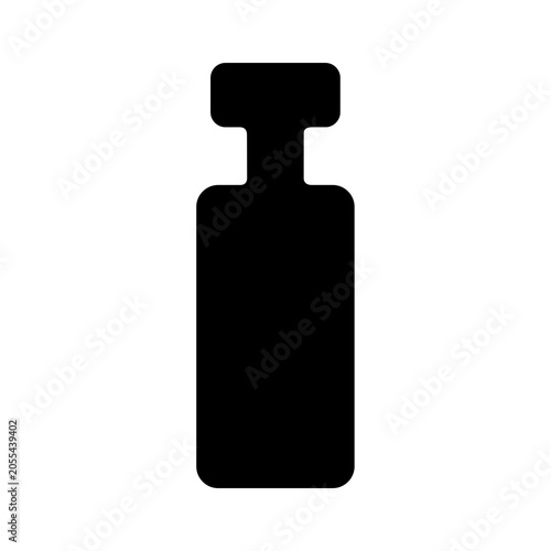 Kettlebell Icon Silhouette Flat Image