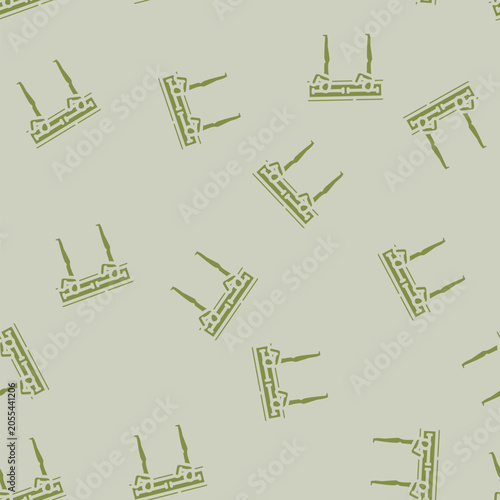 Foto funeral procession mortality glyph vector seamless pattern