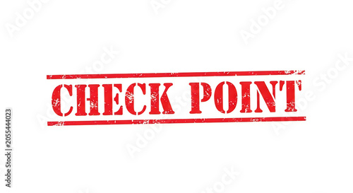 A vibrant red stamp with bold white letters spelling the name of a prominent cybersecurity company, set against a clean white backdrop
