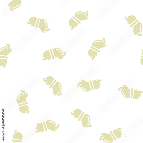 Quadro su tela gastric bandage glyph vector seamless pattern
