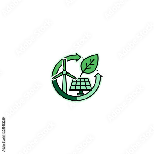 Sustainable Energy Concept Combining Renewable Power Elements