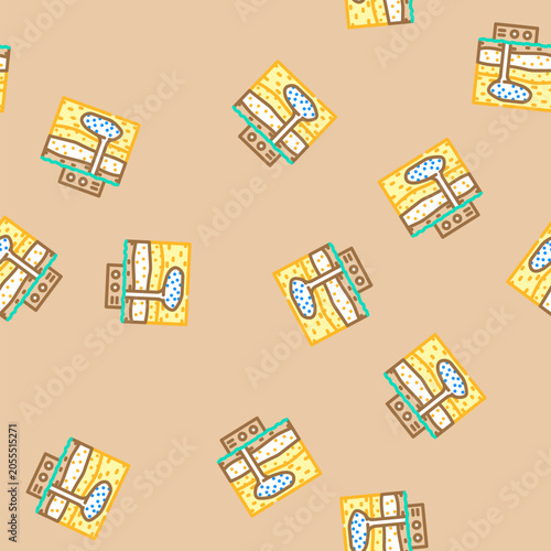фотографія carbon sequestration future technology vector seamless pattern carbon sequestrat