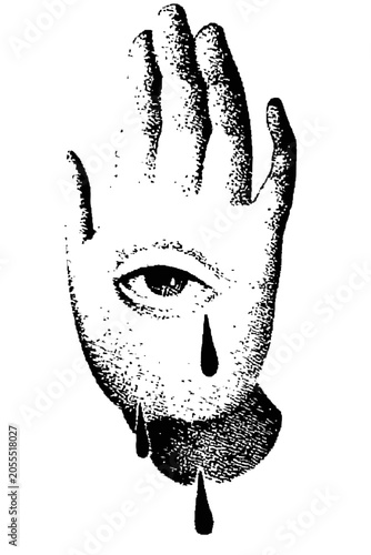 hand drawn vector illustration of a man