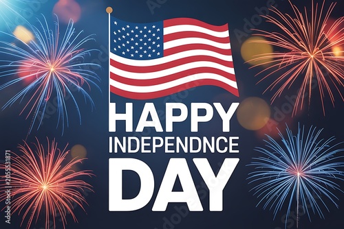 July Fourth Independence Day Promotional Banner High Resolution Picture
