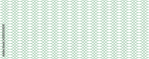 Bild auf Leinwand Vector certificate texture. Seamless geometric banknote pattern.