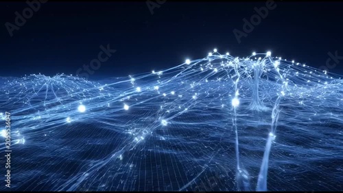 Digital neural network connection: abstract data flow and global communication technology