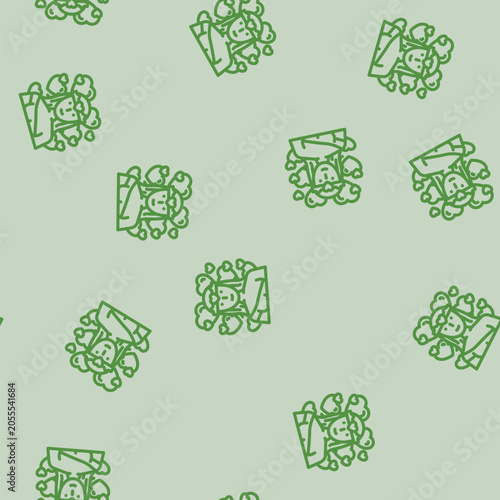 Foto aphrodite greek god mythology line seamless pattern aphrodite greek god mytholog