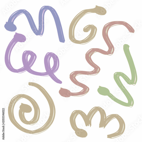 Multicolor Scribbles