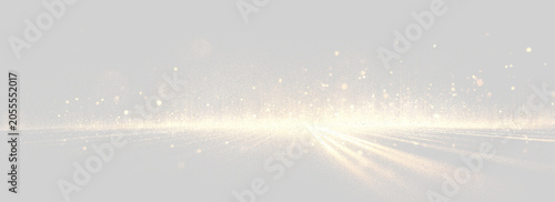 Fotografie Transparent png with glowing gold light trails and lines overlay dynamic bright