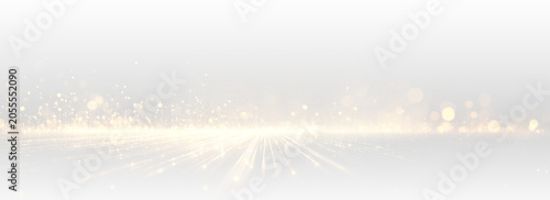 Foto Transparent PNG glowing gold light trails overlay with bright streak lines speed