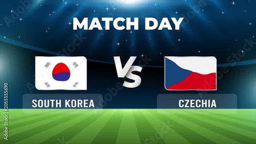 World Cup Match Day South Korea and Czezhia