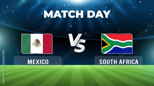 World Cup Match Day Mexico and south africa
