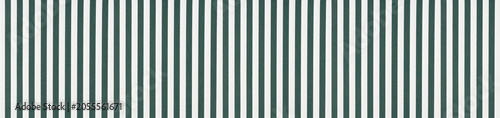 Obraz na płótnie Seamless pattern of vertical dark green and white textile stripes on textured aw