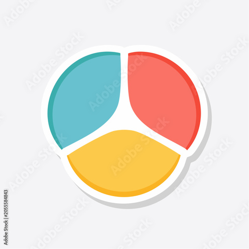 Colorful Pie Chart Segments