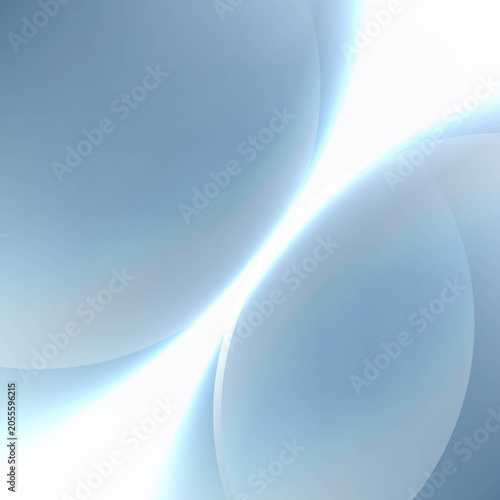Blue Abstract Background With Line
