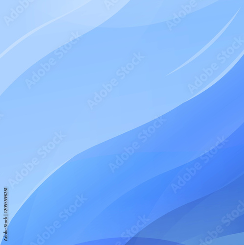 Blue Line Background Sea Poster