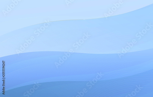 Abstract Blue Background With Blur And Line