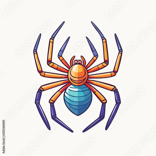 Cartoon Spider Illustration