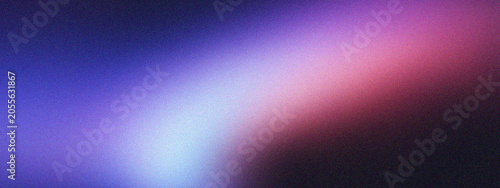 Abstract soft purple and pink gradient light texture with a grainy film effect