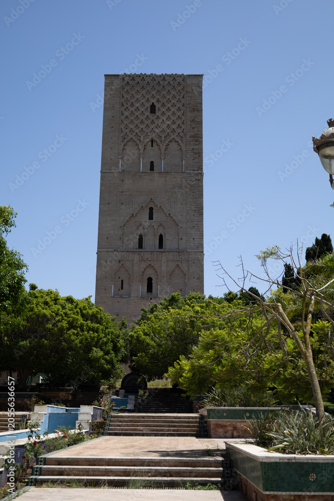 Obraz premium Hassan Tower, Rabat, Morocco