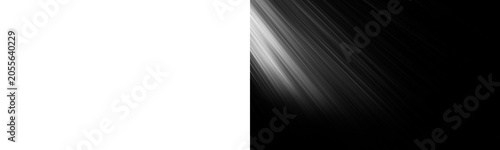 Fotografie Transparent background featuring realistic white diagonal sunbeam rays