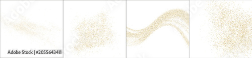 Fotografija yellow Transparent PNG image of sparkling gold dust particles forming a glowing