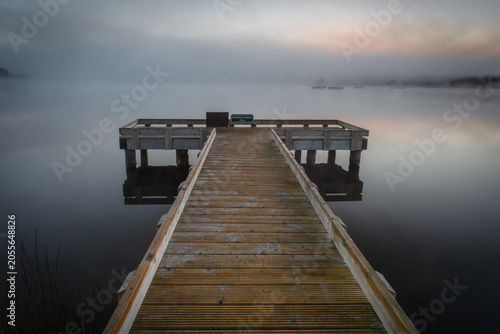 pier on the lake