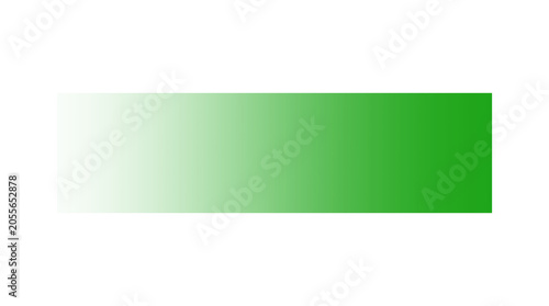 Obraz na plátne Green Faded Banner Stripe Gradient Bar Transparent PNG Header Element
