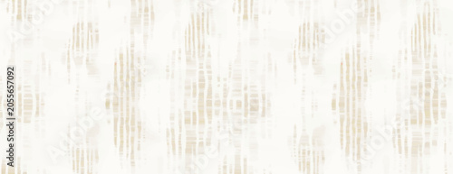 Obraz na plátně Abstract beige and white textured pattern vector with vertical lines and subtle geometric shapes