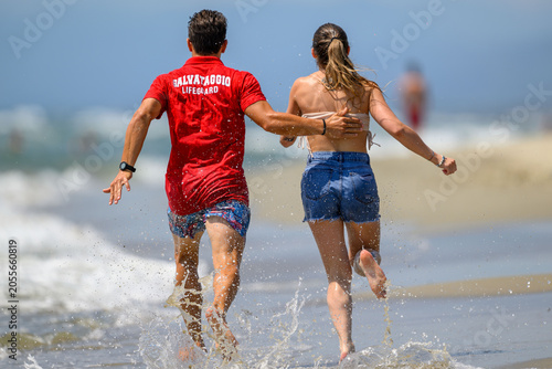 In vacanza al mare con il Bagnino