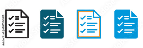 Φωτογραφία Task icon set, multiple style collection for to do list, workflow management and
