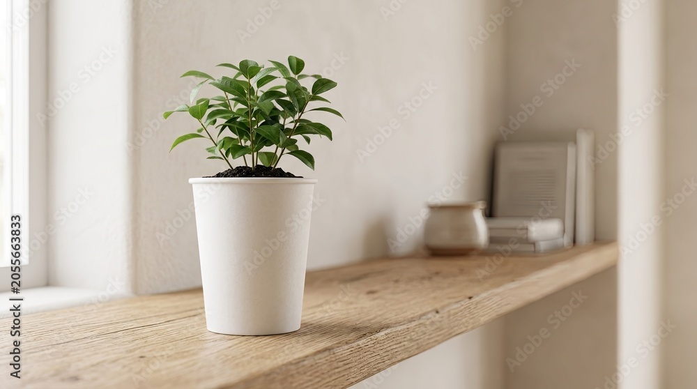 Fototapeta premium plant in a pot