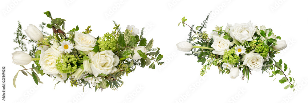 Fototapeta premium PNG Elegant floral arrangement centerpiece on transparent background