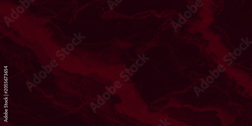 Canvas Print Marbled crimson pattern with swirling veins and dark undertones a rich textured