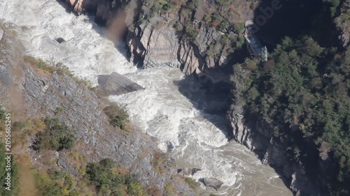 Jinsha river in Tiger Leaping Gorge, Yunnan province, China