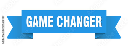 Φωτογραφία game changer ribbon isolated on transparent background
