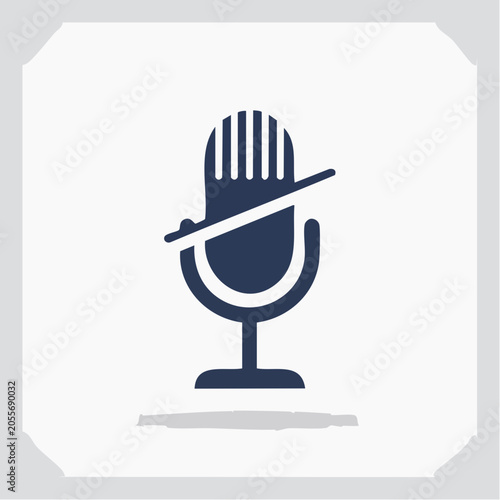 Muted Microphone Icon