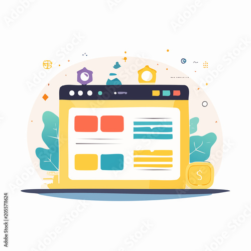 Digital Interface with Financial Elements