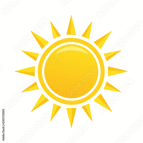 Stylized Sun Icon