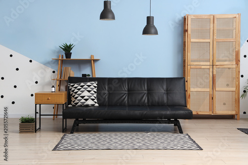Modern living room interior...