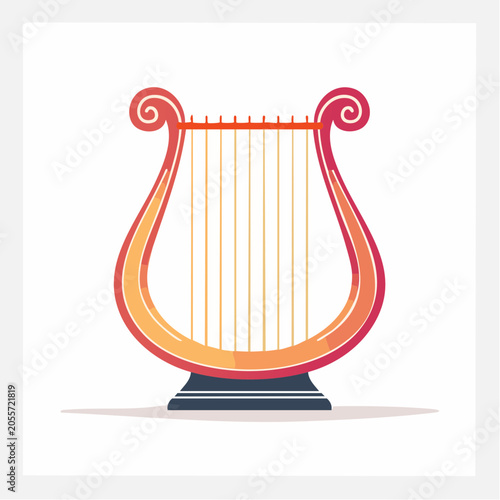 Illustration of a Lyre