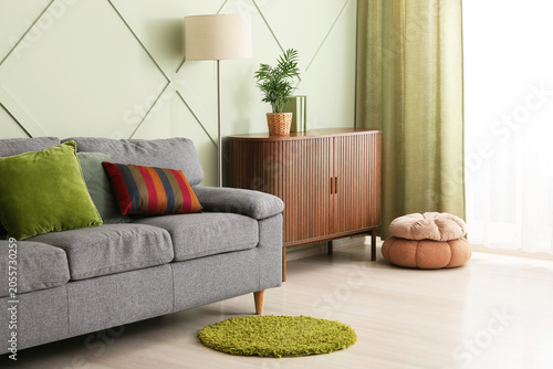 Modern living room interior...